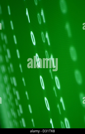 green data space abstract background Stock Photo