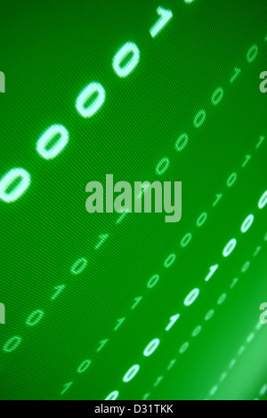 green data space abstract background Stock Photo