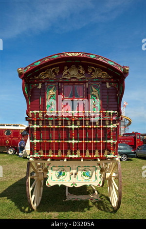 An authentic gypsy caravan Stock Photo - Alamy