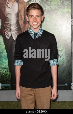 Jackson Pace at arrivals for BEAUTIFUL CREATURES Premiere, TCL (formerly Grauman's) Chinese Theatre, Los Angeles, CA February 6, 2013. Photo By: Emiley Schweich/Everett Collection Stock Photo