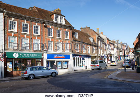 high street Blandford Forum, or Blandford is a Georgian market town ...