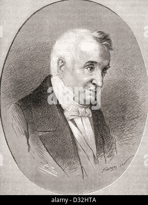 Manuel José Quintana y Lorenzo, 1772 -1857. Spanish poet and man of letters. Stock Photo