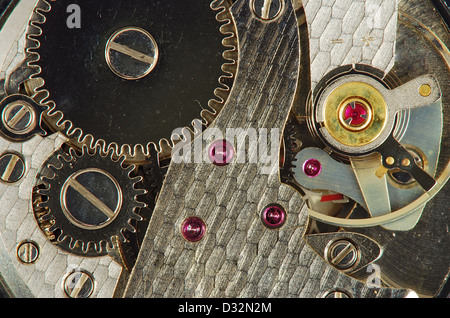 Ruby Watch Mechanism Mechanism of old clock - sprockets and ruby gems in the system are well ...