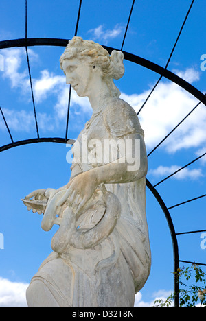 statue in trentham gardens stock on trent england uk Stock Photo