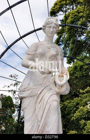 statue in trentham gardens stock on trent england uk Stock Photo