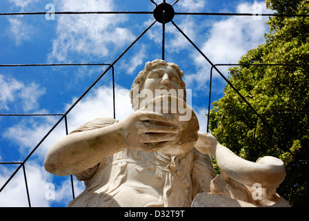 statue in trentham gardens stock on trent england uk Stock Photo