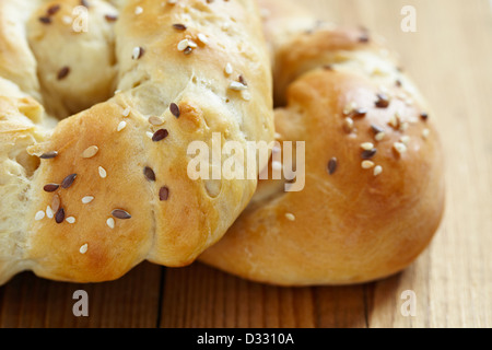 Italian Easter bread Stock Photo