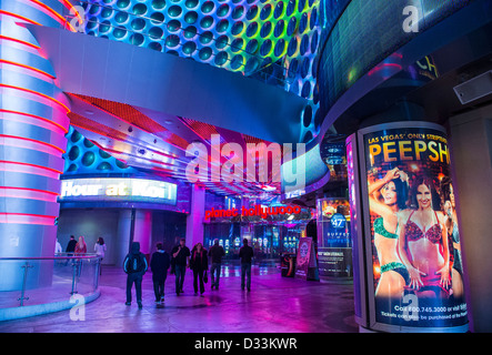 The Planet Hollywood hotel and casino in Las Vegas. Stock Photo