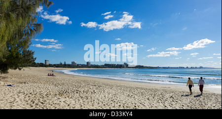 Queensland, Australia - Mooloolaba Beach on the Sunshine Coast Stock Photo