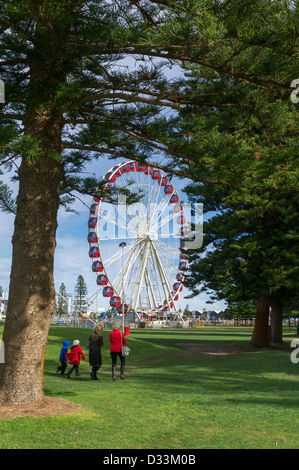 The Skyview Observation Wheel in Esplanade Park, Fremantle, Western Australia Stock Photo