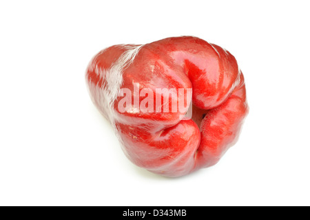 Rose apple on a white background close-up Stock Photo