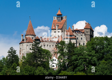 Bran Castle, commonly known as 'Dracula's Castle', in Romania Stock Photo