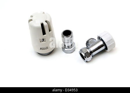 Altech Thermostatic Radiator Valve Stock Photo