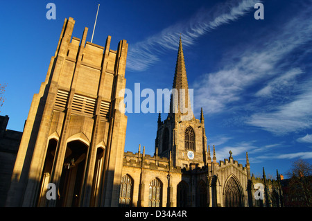 UK,South Yorkshire,Sheffield,Cathedral Church of St Peter & St Paul Stock Photo