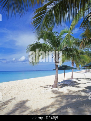 Seven Mile Beach, West Bay, Grand Cayman, Cayman Islands, Greater Antilles, Caribbean Stock Photo