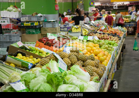 fruit and vegetables for sale in sydney's paddy markets Stock Photo