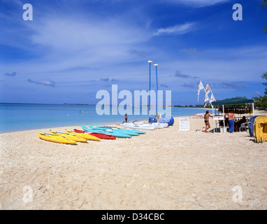 Seven Mile Beach, West Bay, Grand Cayman, Cayman Islands, Greater Antilles, Caribbean Stock Photo