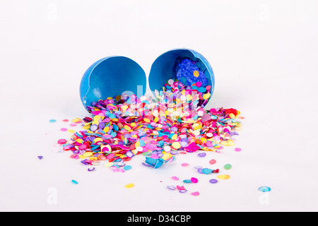 Blue Easter egg Stock Photo