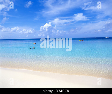 Seven Mile Beach, West Bay, Grand Cayman, Cayman Islands, Greater Antilles, Caribbean Stock Photo