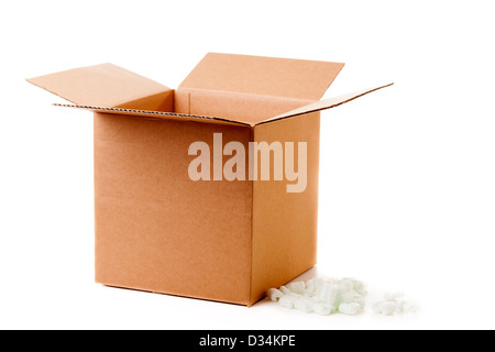 Shipping box Stock Photo