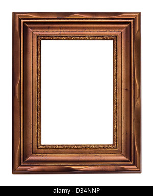 Light Bronze Rectangular Frame rectangle decorative bronze picture frame Stock Photo - Alamy