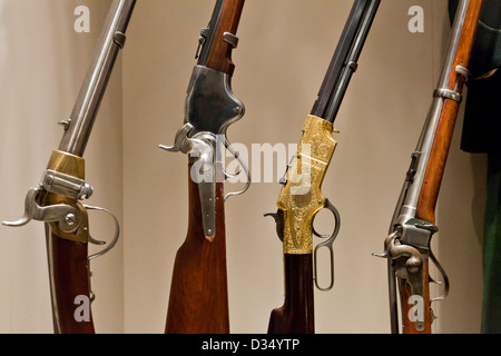 American Civil War era rifles Stock Photo