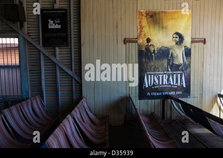 Sun Picture Gardens outdoor movie theatre, Broome, Western Australia Stock Photo