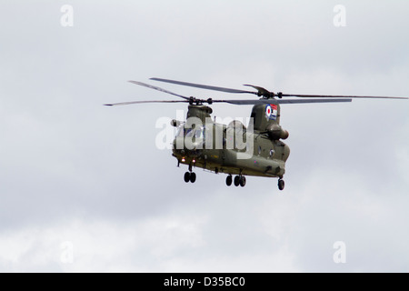 RAF Chinook helicopter Stock Photo