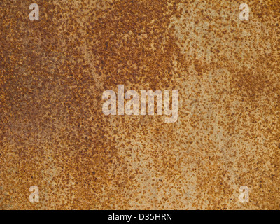 Closeup of a rusty weathered steel door Stock Photo