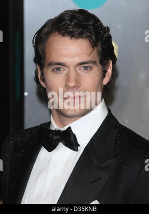HENRY CAVILL EE BRITISH ACADEMY FILM AWARDS LONDON ENGLAND UK 10 February 2013
