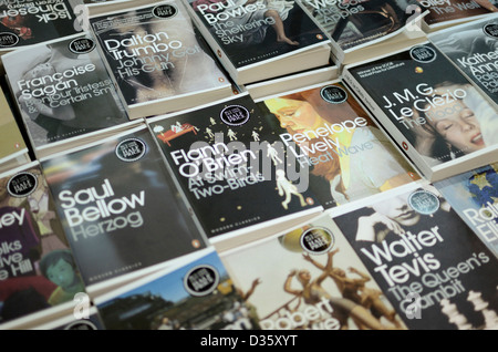 A display of Penguin Classics novels Stock Photo