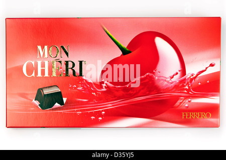 Mon cheri chocolate box hi-res stock photography and images - Alamy