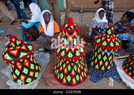 The Saturday Market, Bahir Dar, Ethiopia Stock Photo