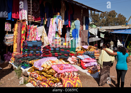 The Saturday Market, Bahir Dar, Ethiopia Stock Photo