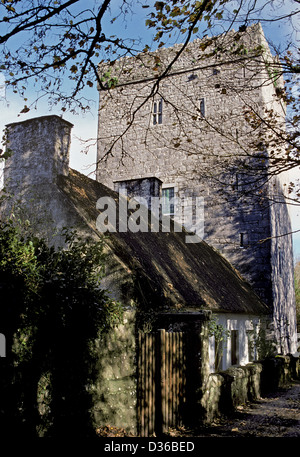 Thoor Ballylee, Ballylee Castle, Norman Tower House, Home of Poet, W.B. Yeats, Gort, Co Galway, Ireland Stock Photo