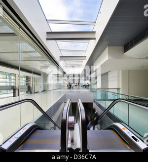 Dublin airport terminal Stock Photo