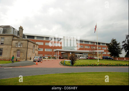 FILE PIC: The Cumberland Infirmary in Carlisle, run by the North Cumbria University Hospitals NHS Trust. NHS medical director Sir Bruce Keogh has announced an investigation into the trust and eight other trusts over high death rates at the organisations. Sir Bruce had identified an initial list of five organisations that had for two years been outliers on the Summary Hospital-level Mortality Indicator (SHMI). The list now stands at 14. Stock Photo