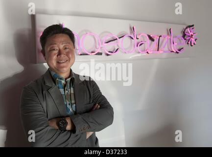 Jan. 28, 2013 - Los Angeles, California (CA, United States - Brian Lee, founder of LegalZoom, ShoeDazzle and The Honest Company. He currently acts at CEO of ShoeDazzle and The Honest Company. (Credit Image: © Ringo Chiu/ZUMAPRESS.com) Stock Photo