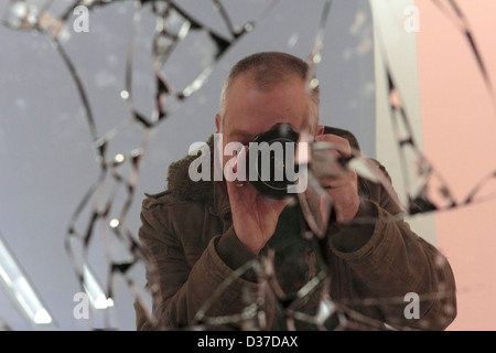 Self Portrait, Netherlands Stock Photo