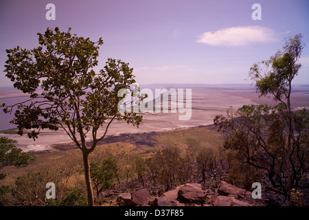 Five rivers empty into the Cambridge Gulf, northeast of Wyndham, East Kimberley region, Western Australia Stock Photo