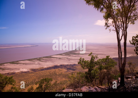 Five rivers empty into the Cambridge Gulf, northeast of Wyndham, East Kimberley region, Western Australia Stock Photo