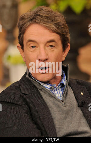 February 12, 2013. Toronto, Canada. EMMY and Tony Award-winning Canadian icon and funny man Martin Short appears on CTV's The Marilyn Denis Show for an interview. (DCP/N8N/ALAMY LIVE NEWS) Stock Photo