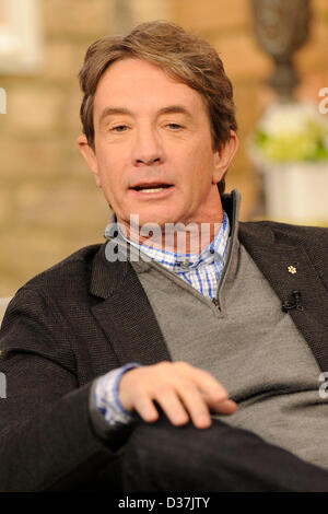 February 12, 2013. Toronto, Canada. EMMY and Tony Award-winning Canadian icon and funny man Martin Short appears on CTV's The Marilyn Denis Show for an interview. (DCP/N8N/ALAMY LIVE NEWS) Stock Photo