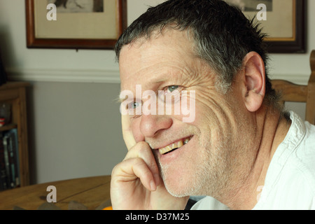 white male Stock Photo