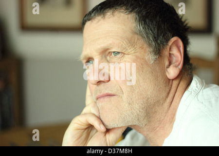 white male Stock Photo