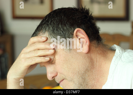 white male Stock Photo
