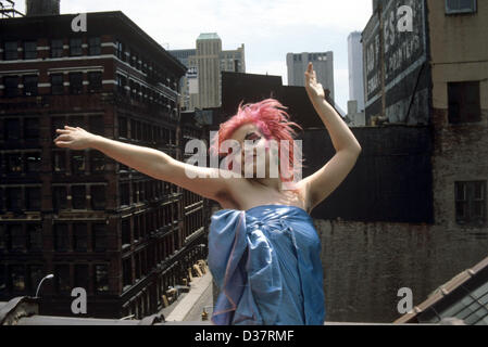 Singer Nina Hagen who was denaturalised by the GDR in 1976 pictured in July 1980 at the balcony of her appartment in New York. Stock Photo