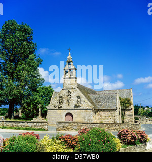 'Perros-Hamon' chapel 17th Century 'Pors-Even' Brittany France Stock Photo
