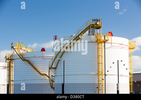 The Rampside gas terminal in Barrow in Furness, Cumbria, UK, which ...