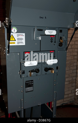 Very High Voltage Circuit Breakers Switch gear Stock Photo